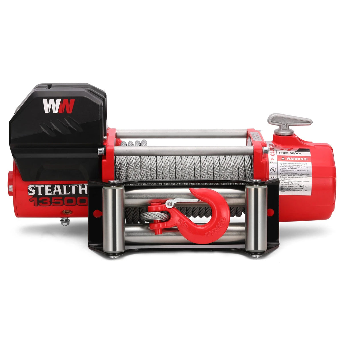 Stealth Winches 13500lb V2 12v Electric Winch (Steel Rope)