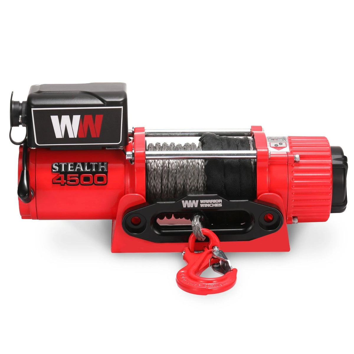 Stealth Winches 4500lb 12v Electric Winch with Synthetic Rope