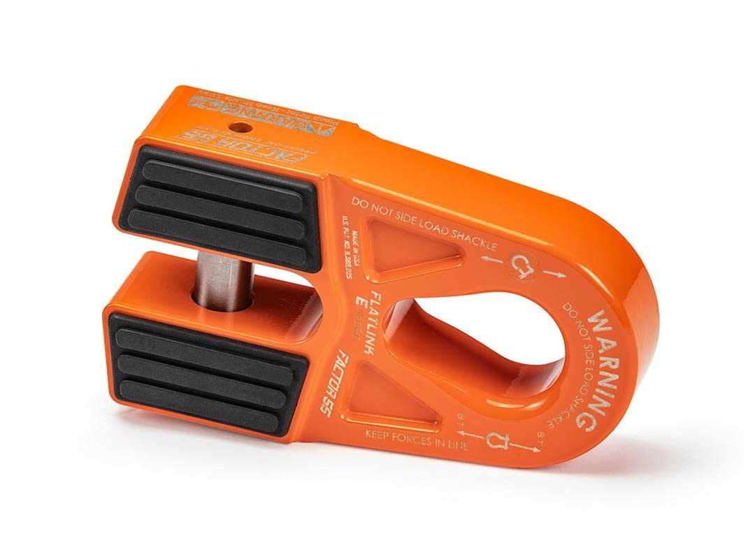 Factor 55 FlatLink E (Expert) Shackle Mount Assembly in Orange
