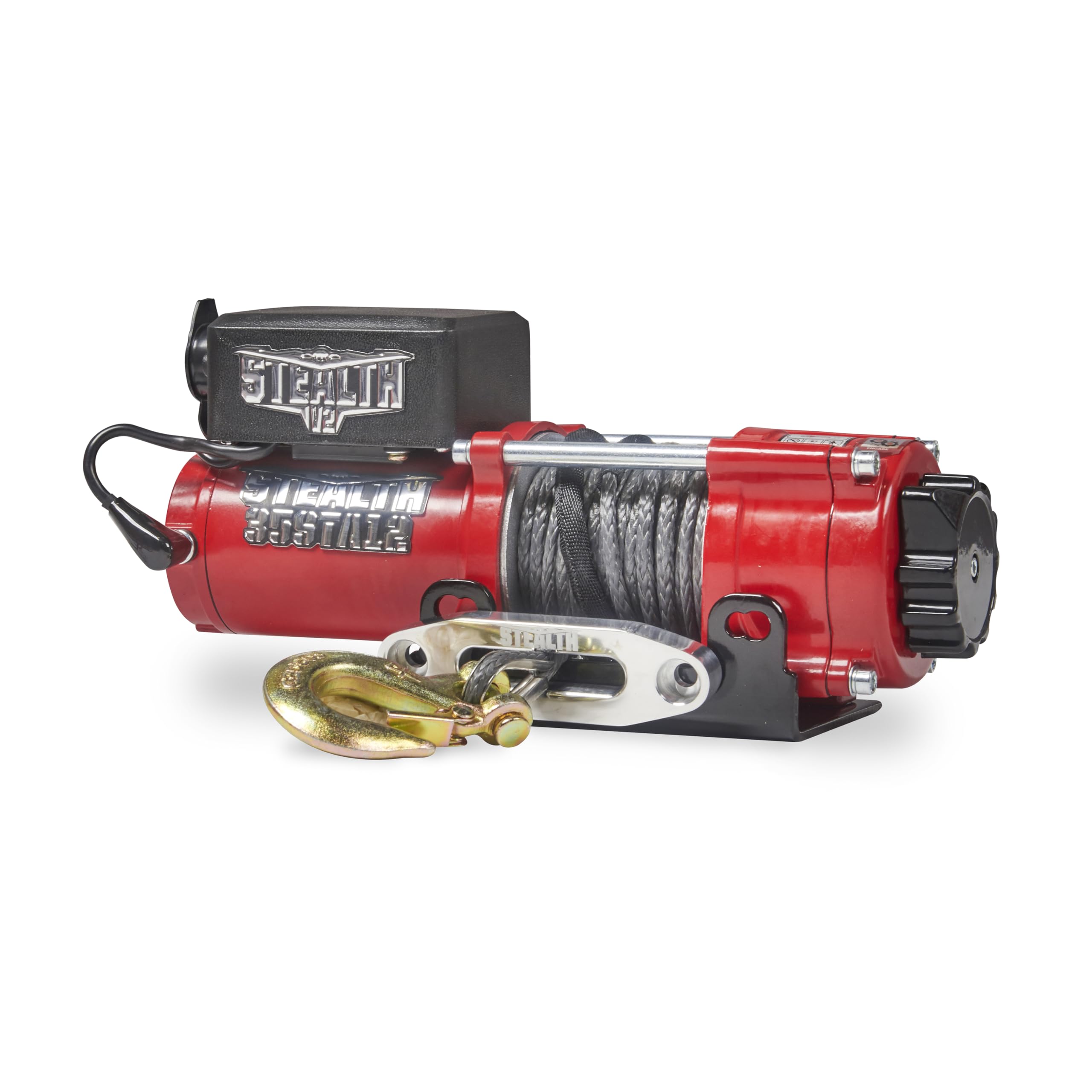Stealth Winches 3500lb 12v Electric Winch with Synthetic Rope