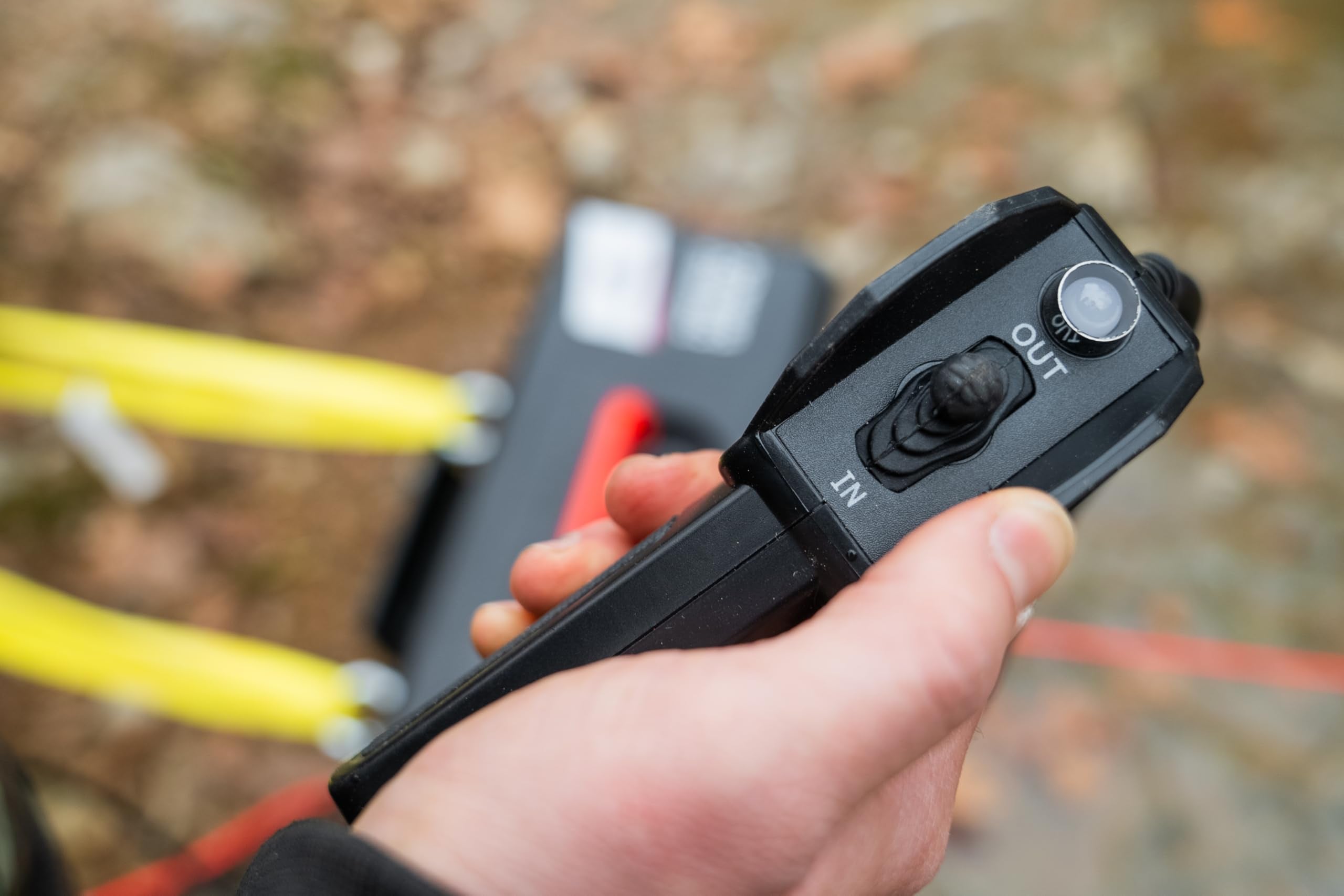 Warrior Trojan 4000lb Portable 12v Electric Winch with Synthetic Rope