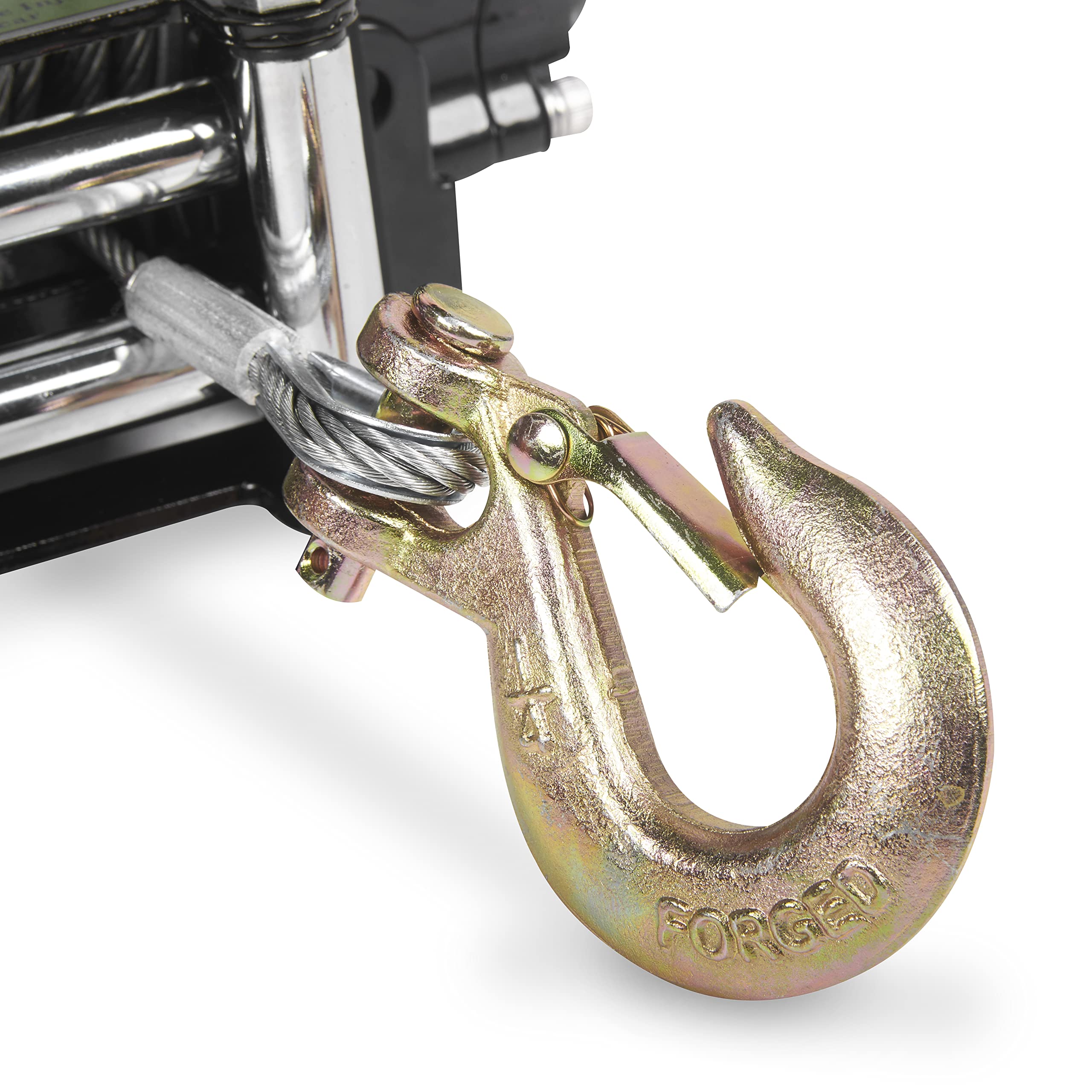 Warrior Winches Ninja 3500lb 12v Electric Winch with Steel Rope