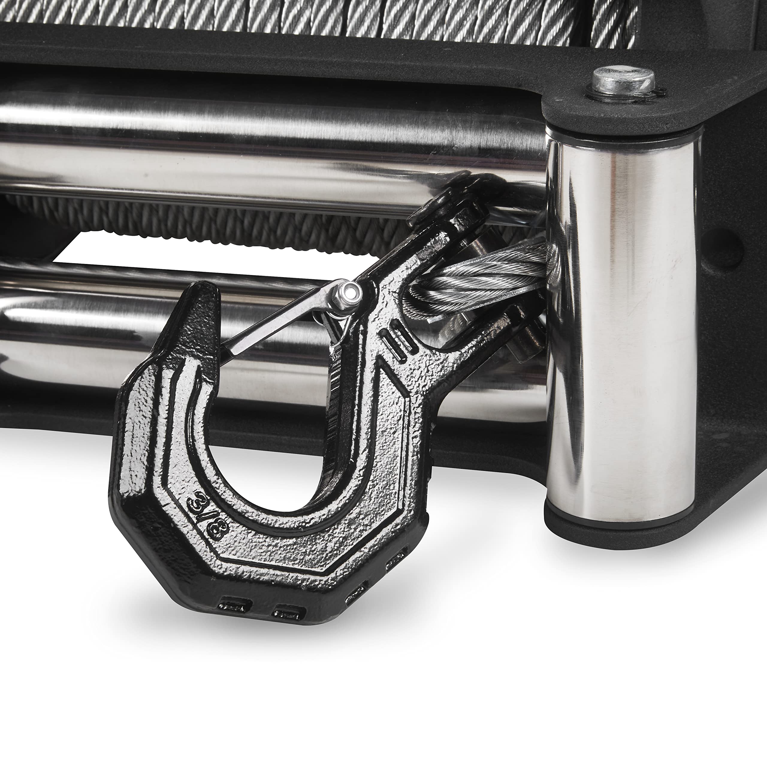 Warrior Winches T1000 Severe Duty 10000lb 12V Electric Winch with 26m Steel Rope