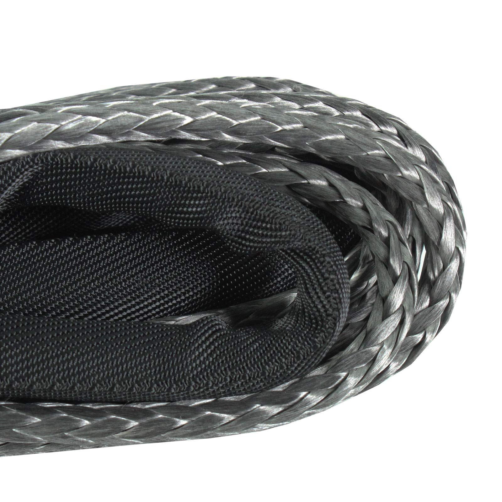Warrior Winches 8mm x 30m Black Edition Synthetic Winch Rope