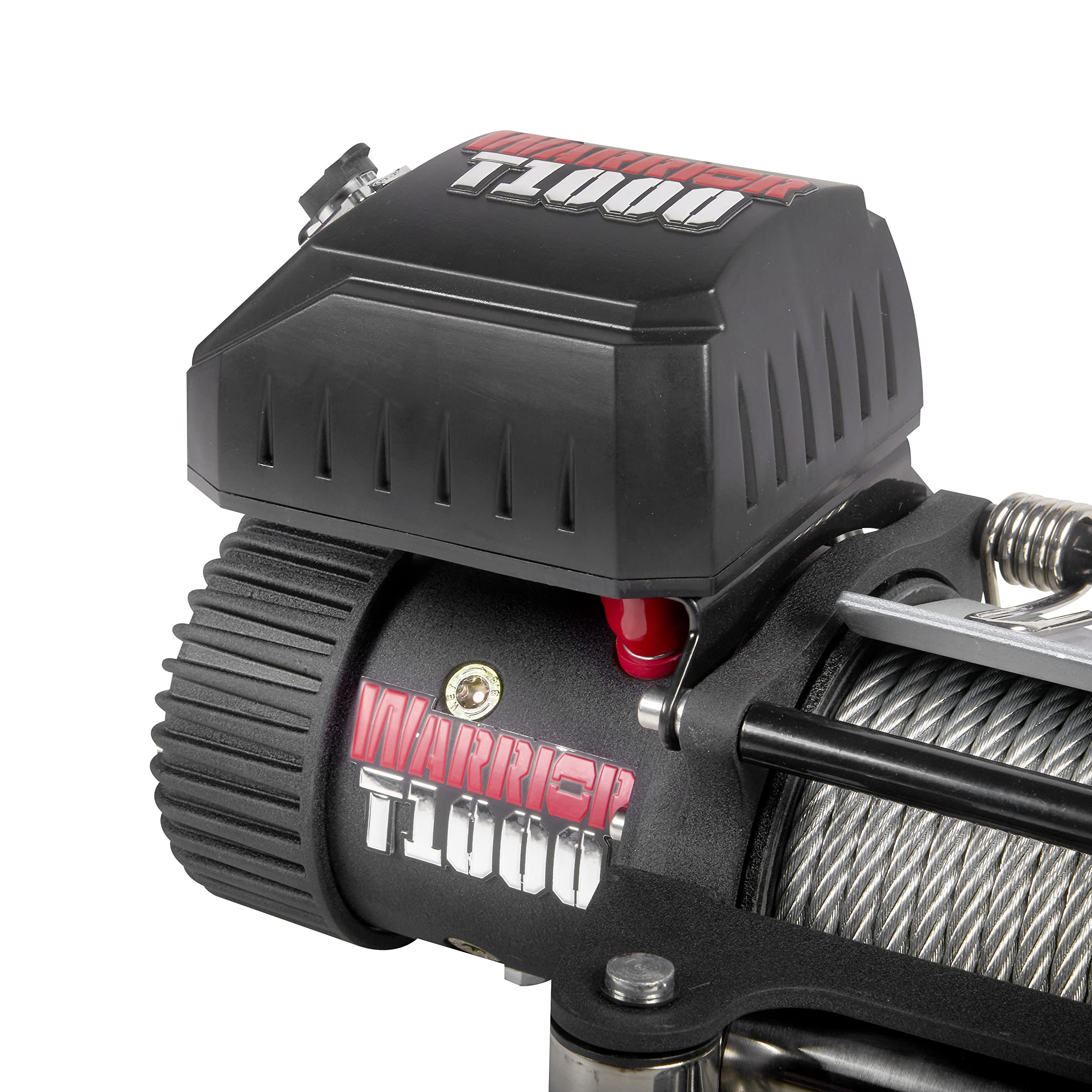 Warrior Winches T1000 Severe Duty 10000lb 12V Electric Winch with 26m Steel Rope