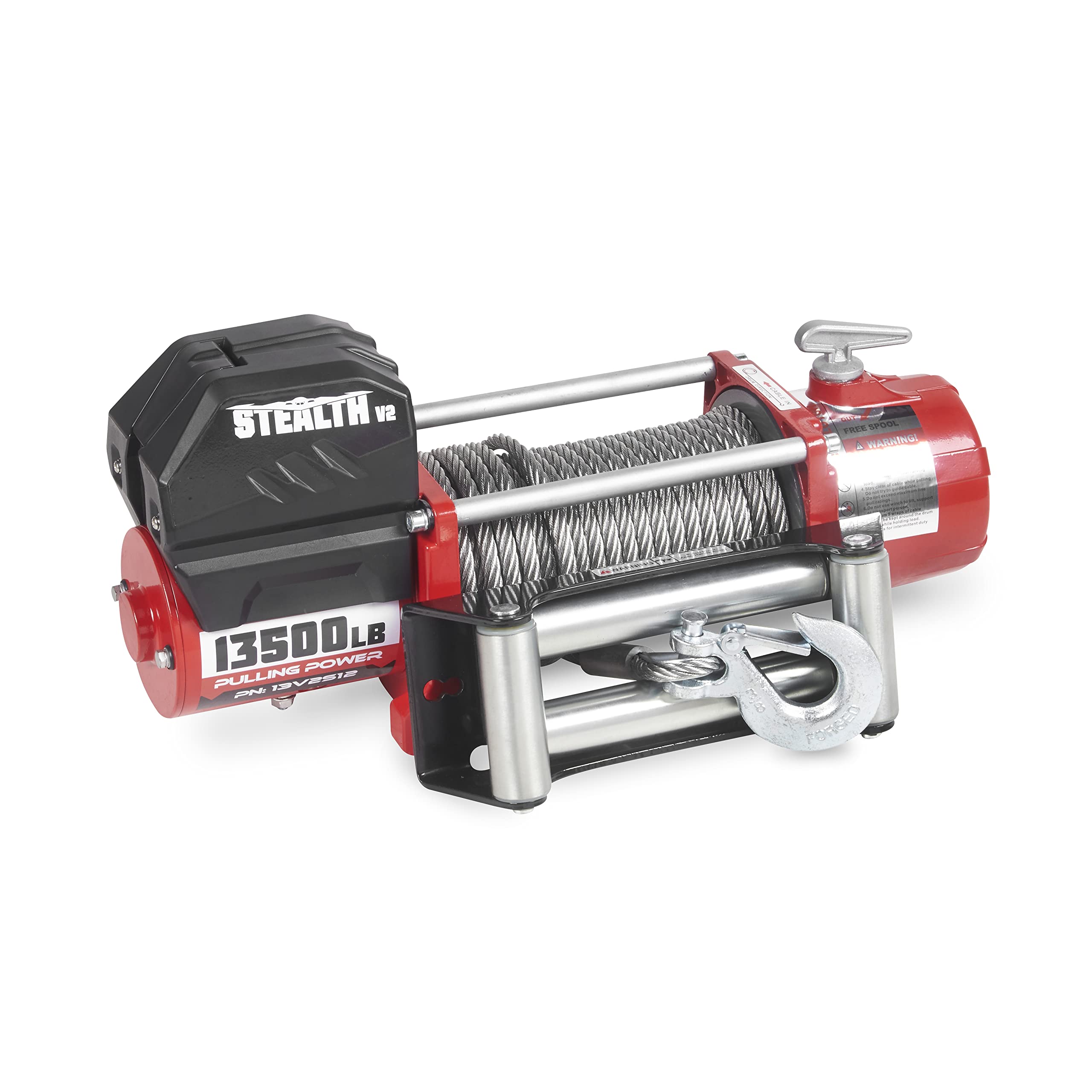 Stealth Winches 13500lb 12v Electric Winch with Steel Rope