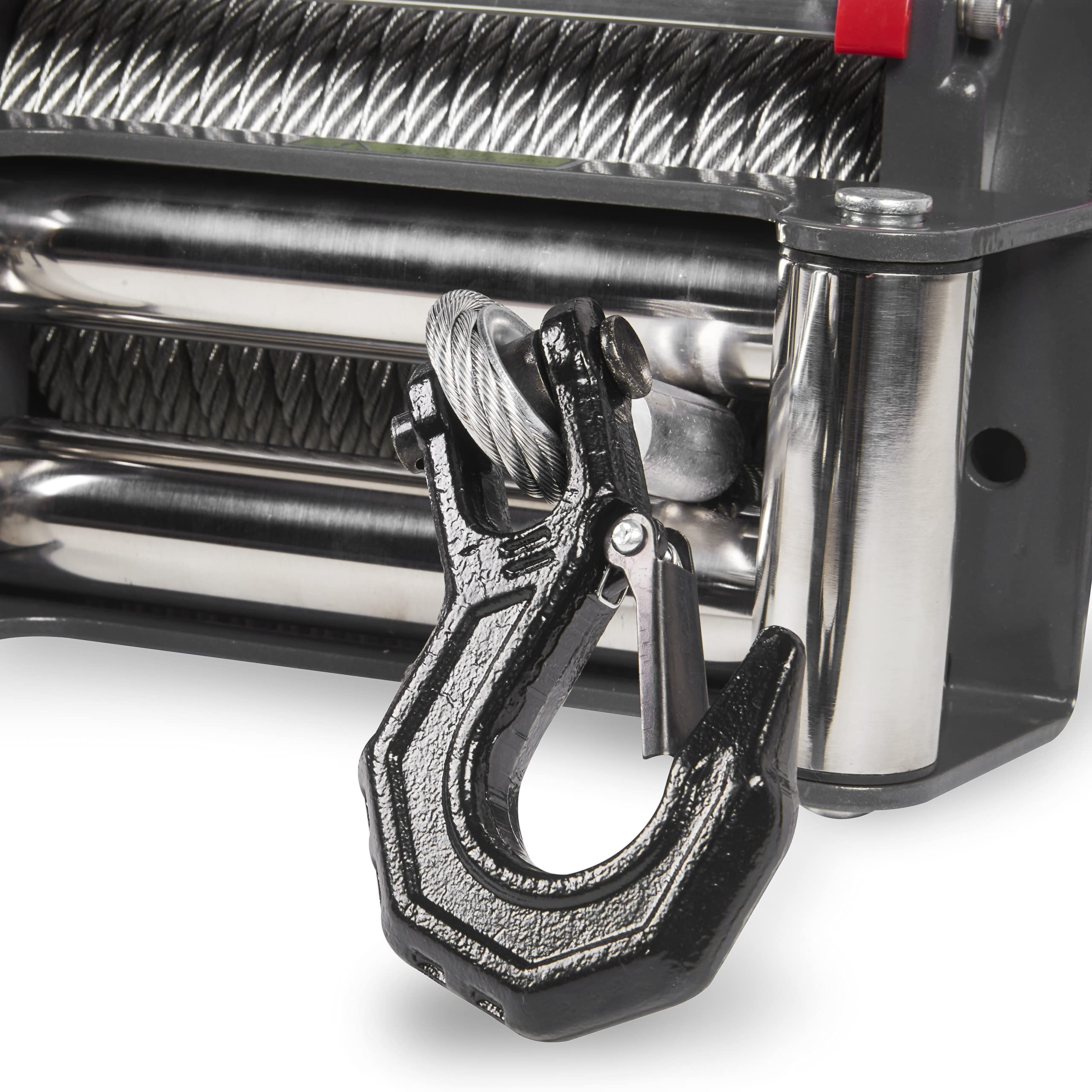 Warrior Winches Samurai 12000lb 12v Electric Winch with Steel Rope