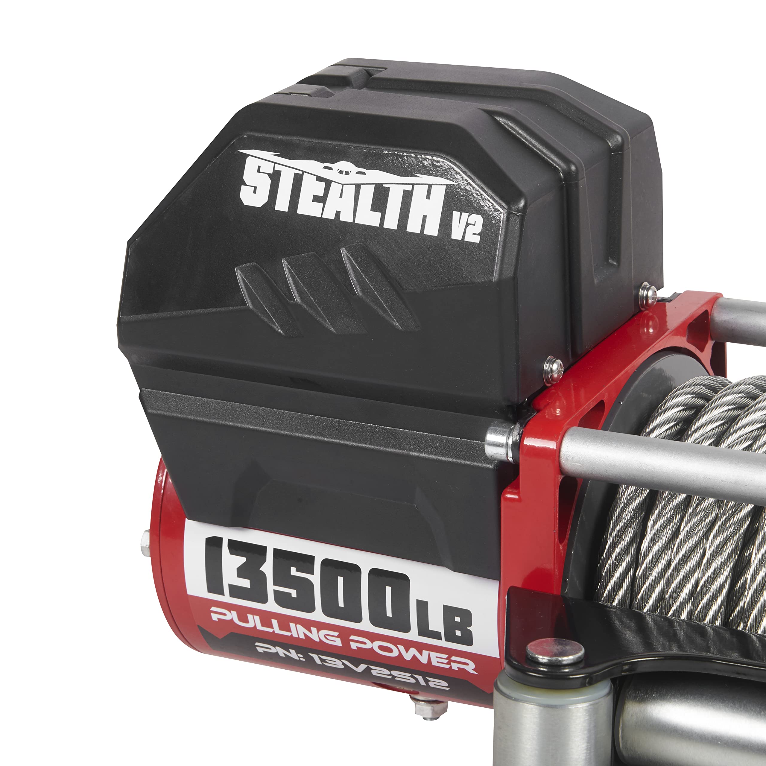 Stealth Winches 13500lb 12v Electric Winch with Steel Rope