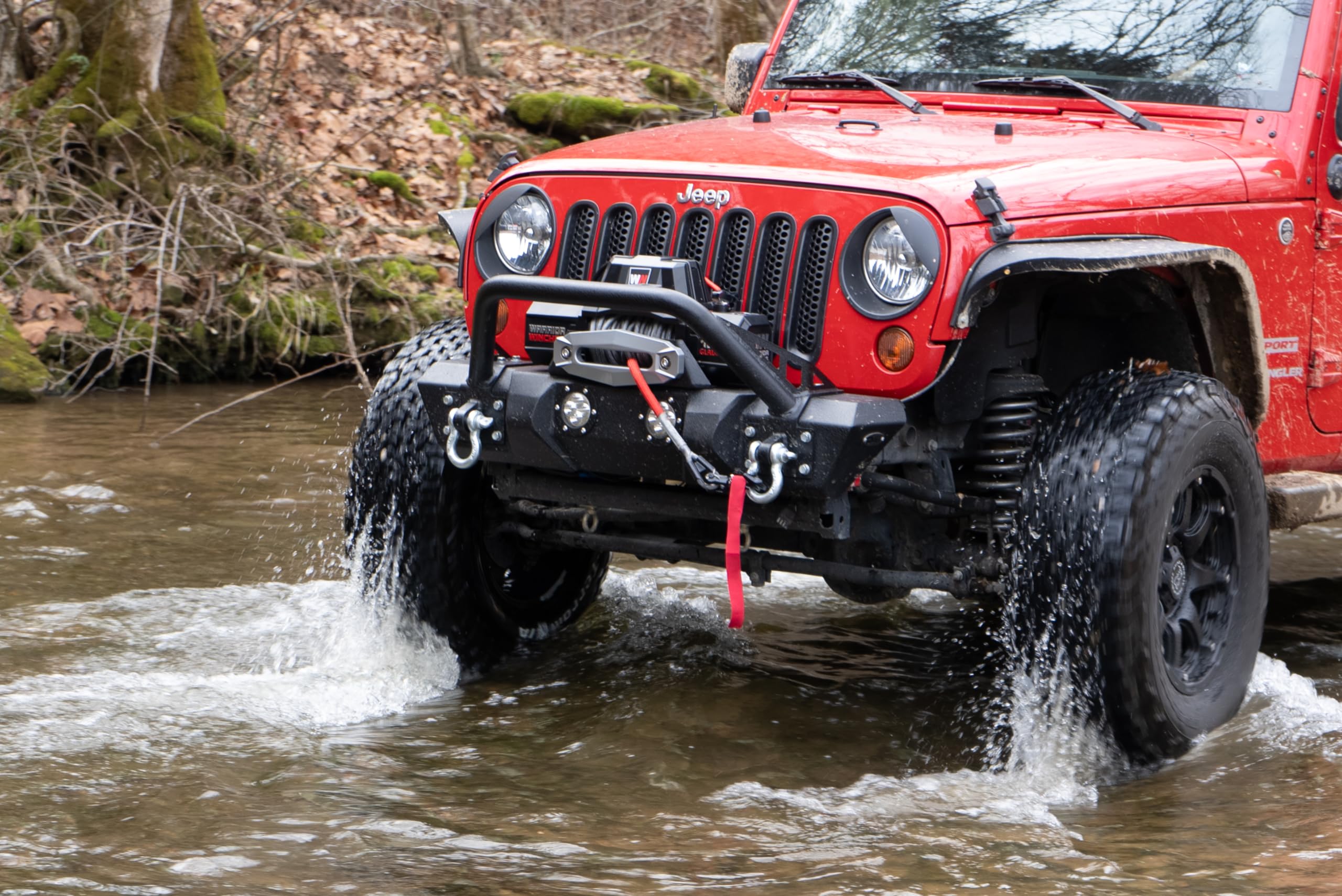 Warrior Winches Gladiator 12500lbs 12v Electric Winch with Synthetic Rope