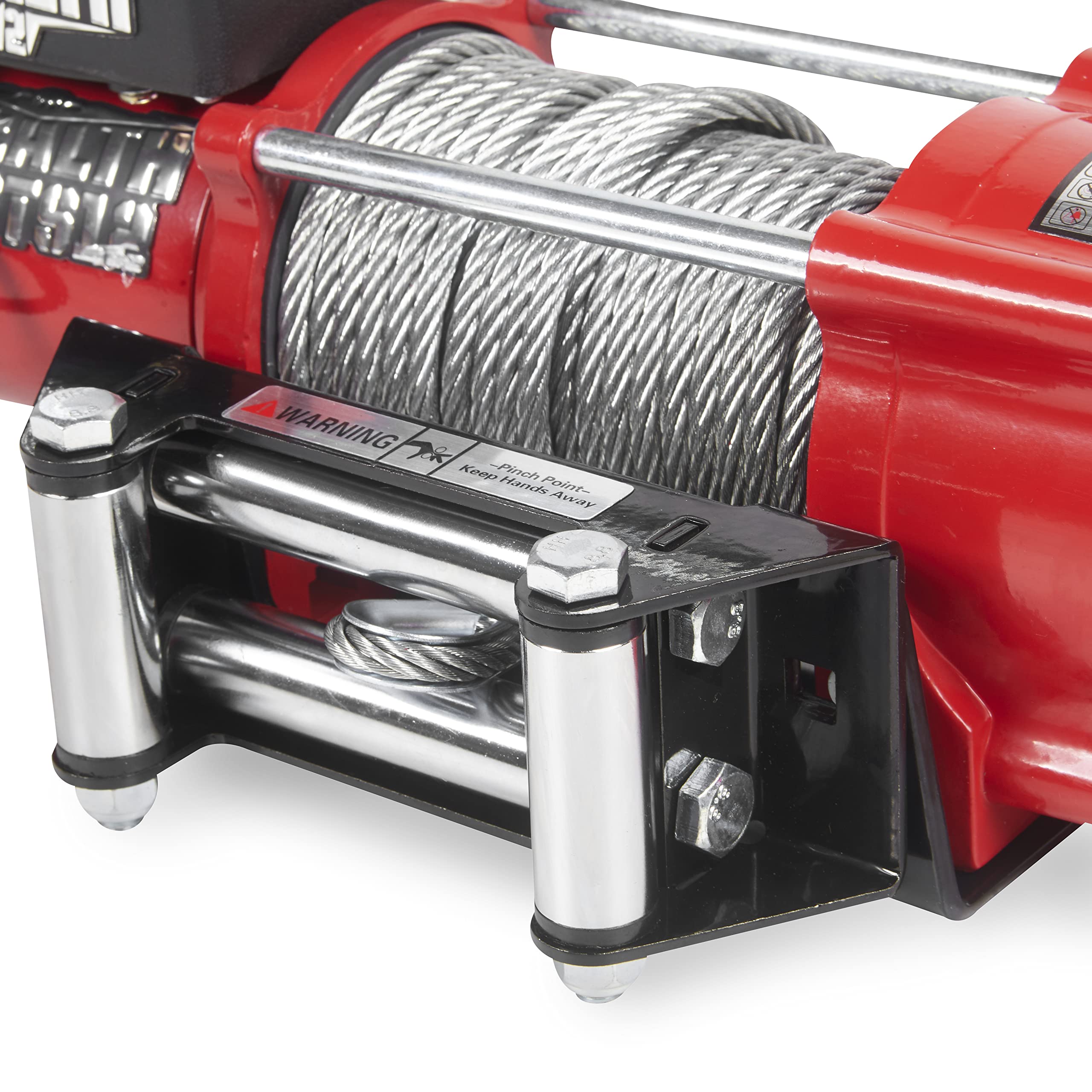 Stealth Winches 4500lb 12v Electric Winch with Steel Rope