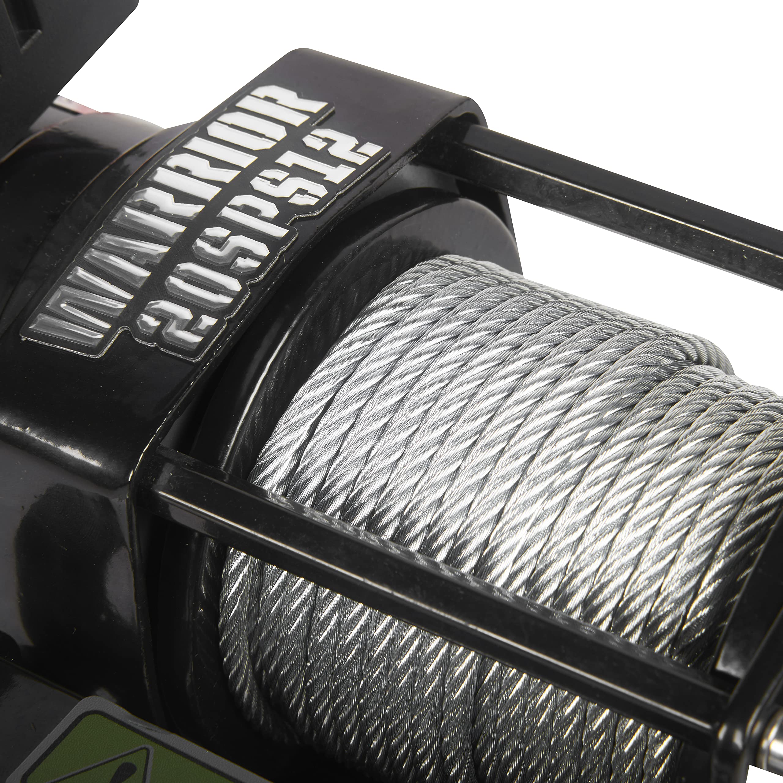 Warrior Winches Ninja 2000lb 12v Electric Winch with Steel Rope