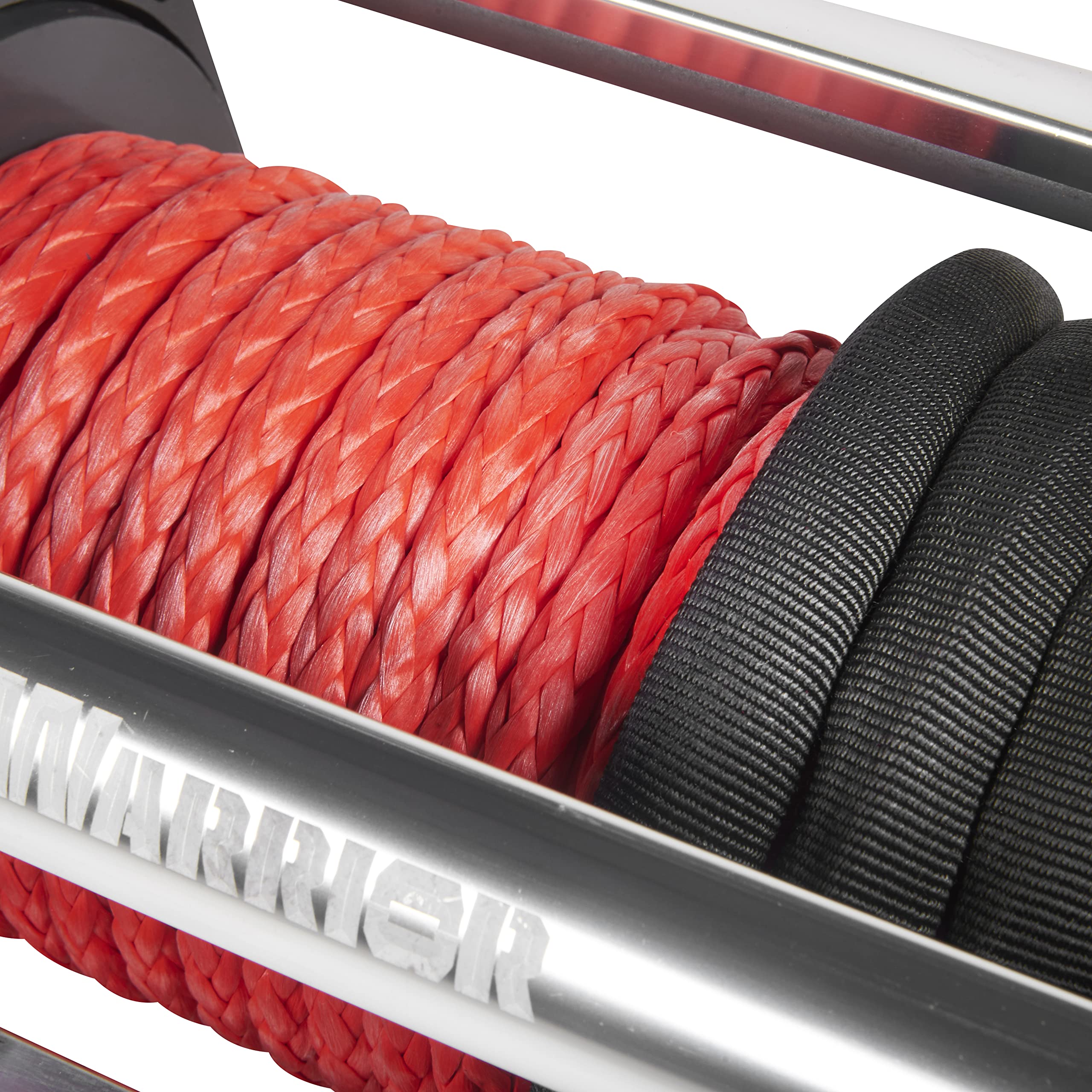 Warrior Winches Samurai 8000lb 12v Electric Winch with Armortek Synthetic Rope