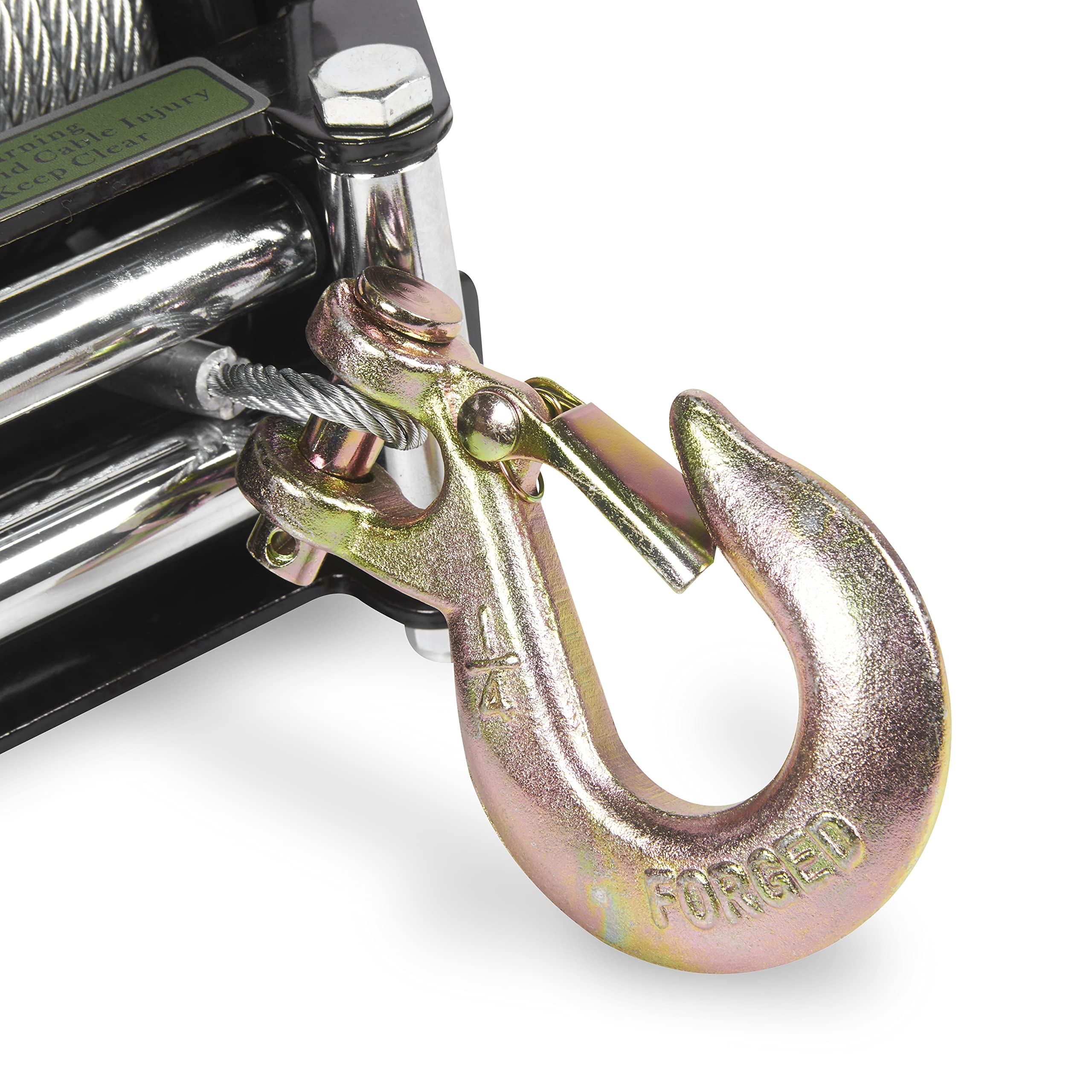 Warrior Winches Ninja 2000lb 12v Electric Winch with Steel Rope