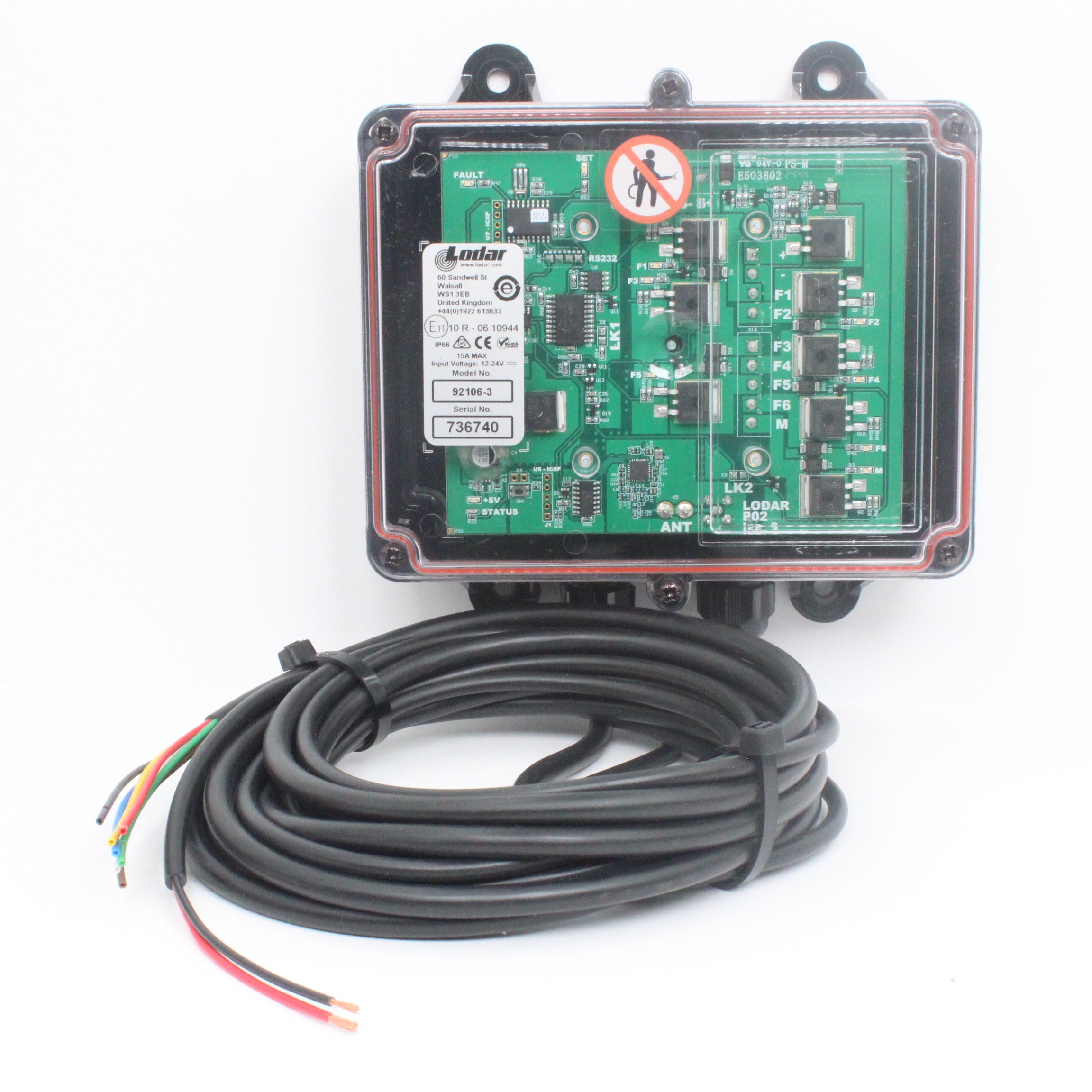 Lodar 92106-3 - 6 Function Kit Winch/Bed