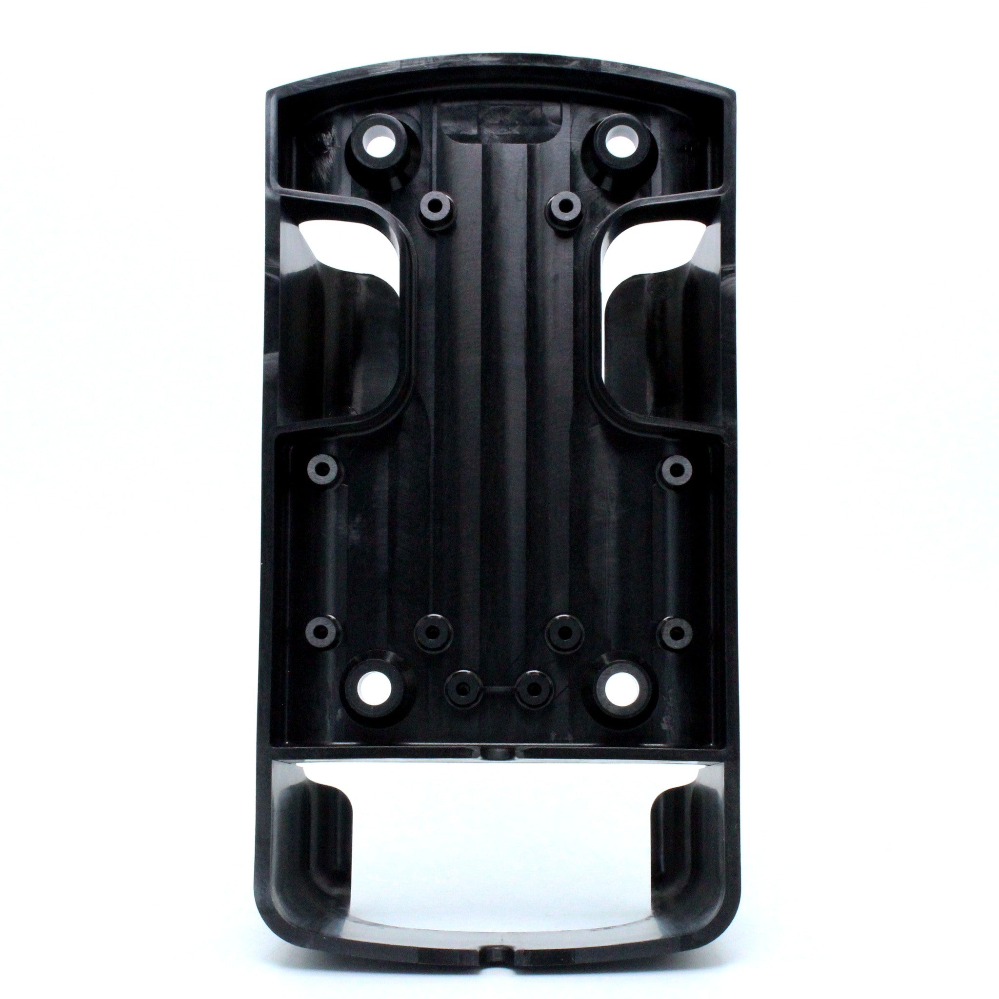 Lodar AC9814 handset holder for large IP transmitters – rear angled view