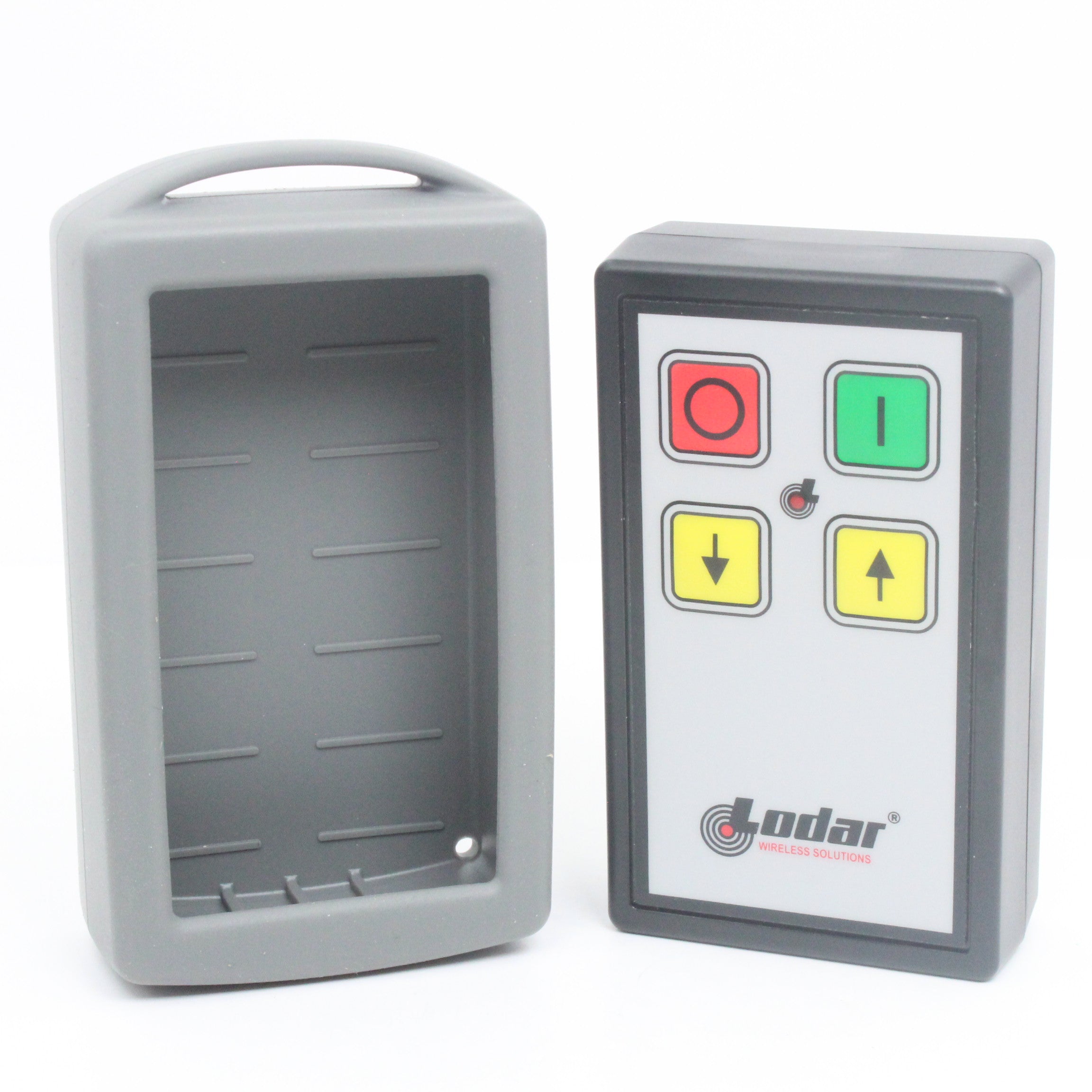 Lodar 2 function keypad receiver closed view with cable gland entry points
