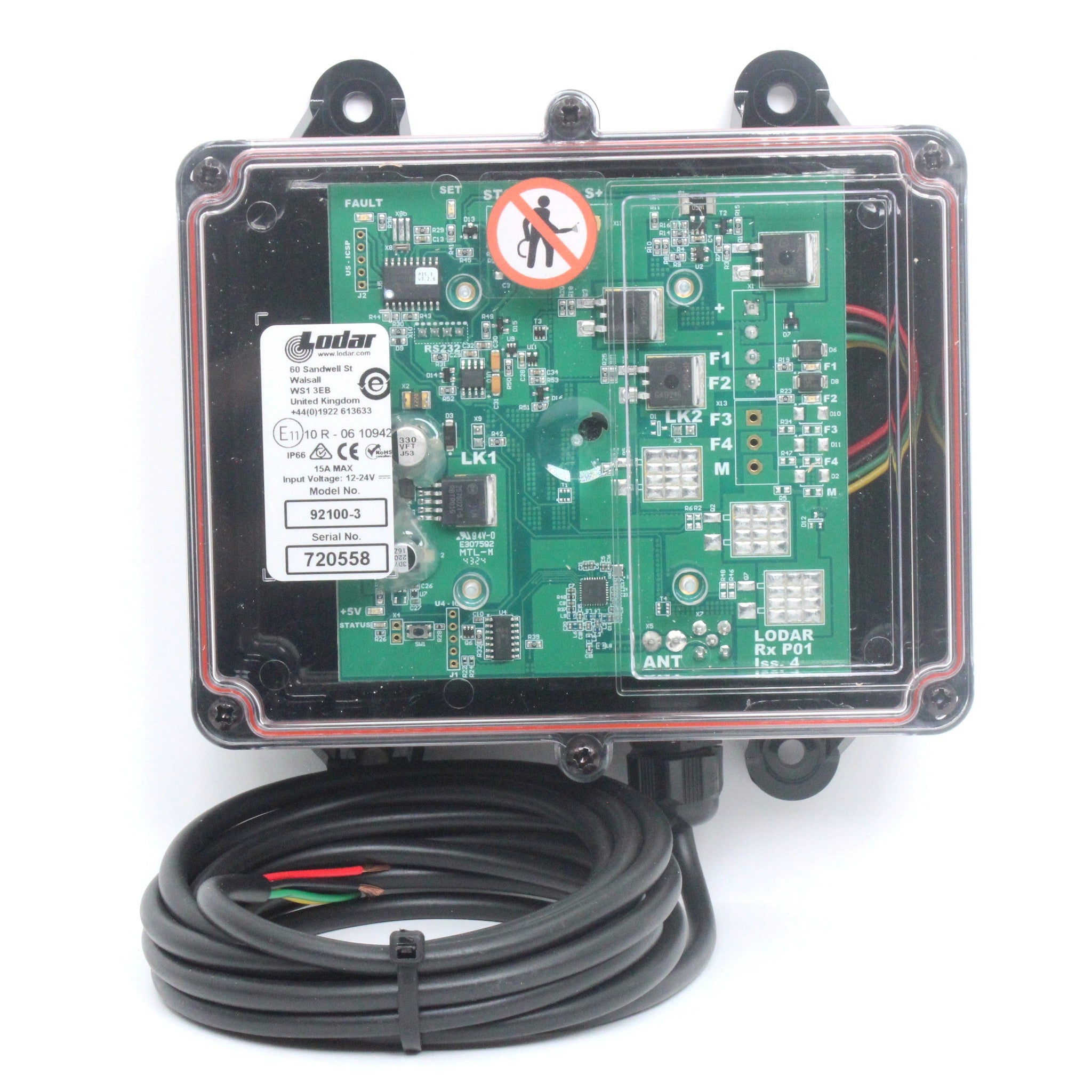 Lodar 92102-3 2 Function Wireless Remote Control Kit (With Master) Arrow Inserts