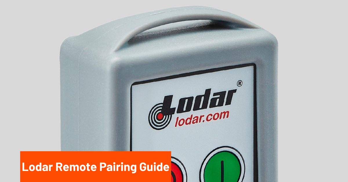 How to Pair a Lodar Remote (2, 4, or 6 Function)
