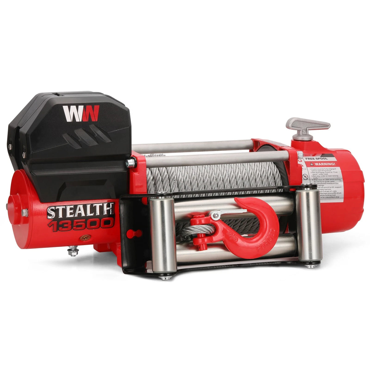 Stealth Winches 13500lb V2 12v Electric Winch (Steel Rope)