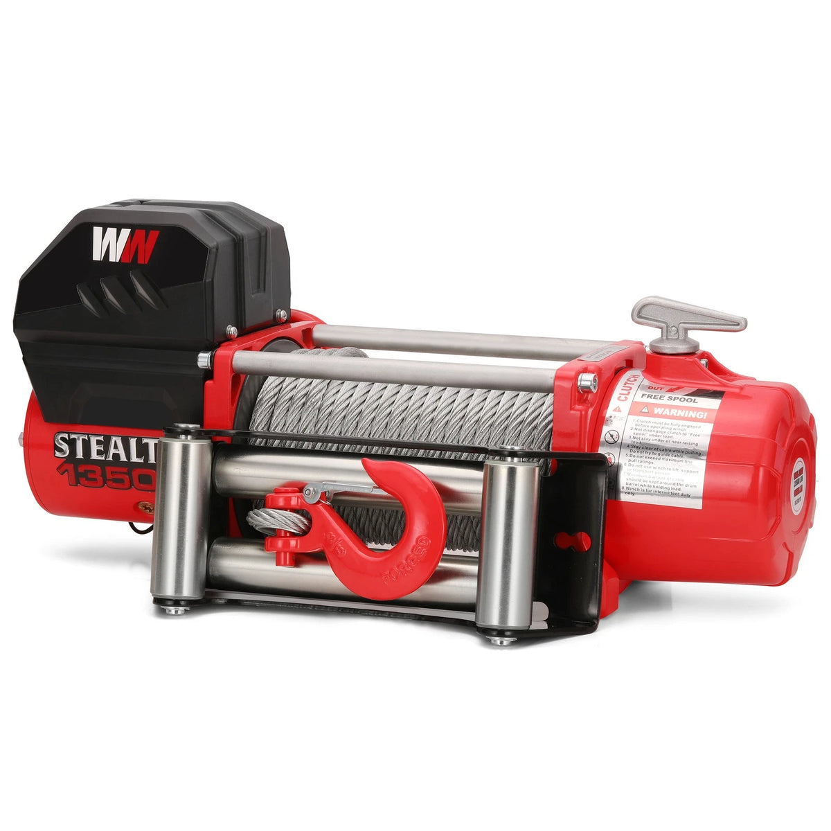 Stealth Winches 13500lb V2 12v Electric Winch (Steel Rope)