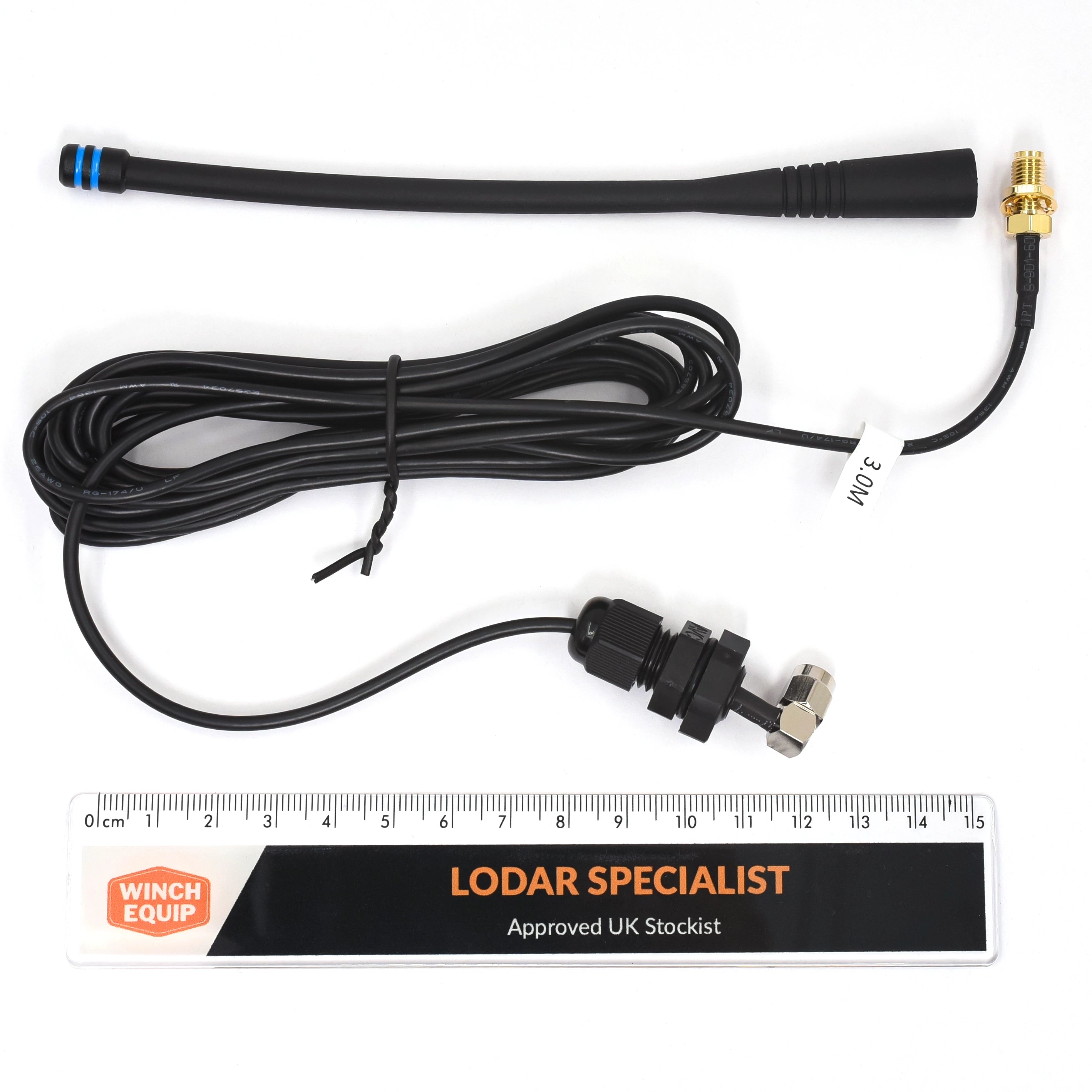 Lodar AC9863 Standard Aerial Assembly – 3m (10ft) Cable