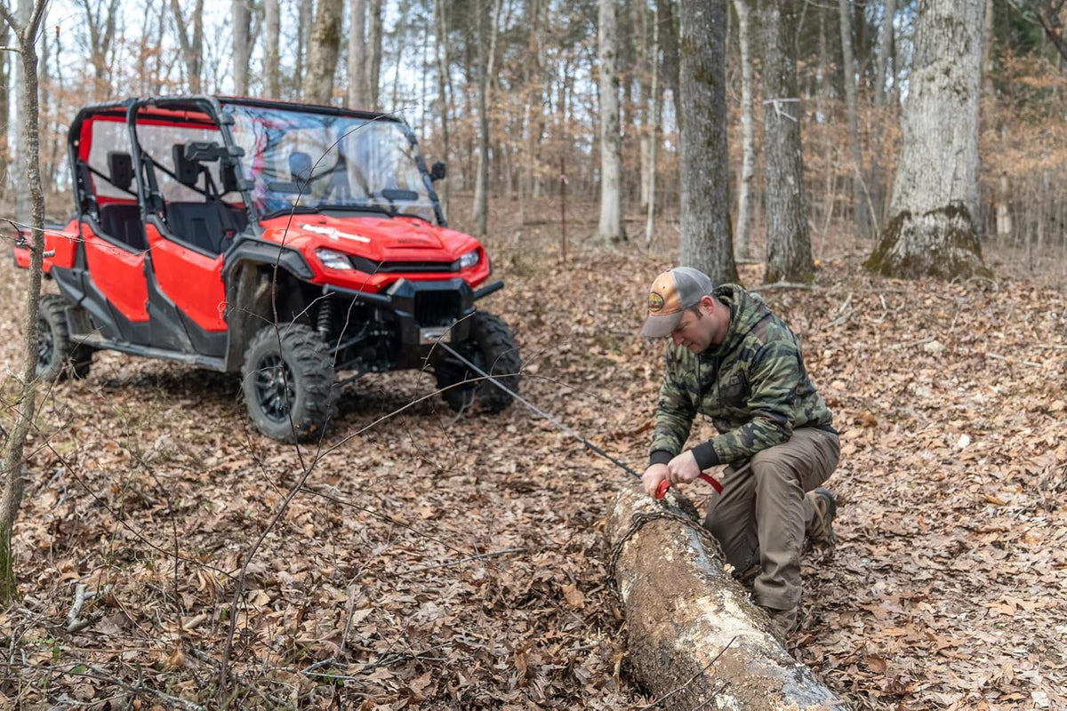 Stealth Winches 4500lb 12v Electric Winch with Steel Rope