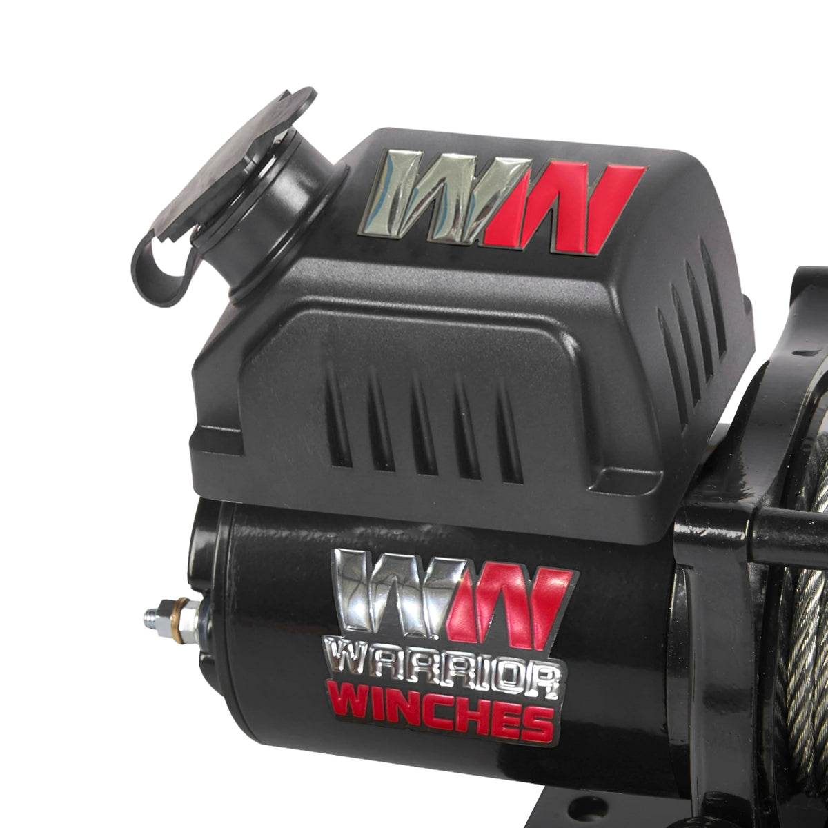 Warrior Winches Ninja 4500lb 12v Electric Winch with Steel Rope