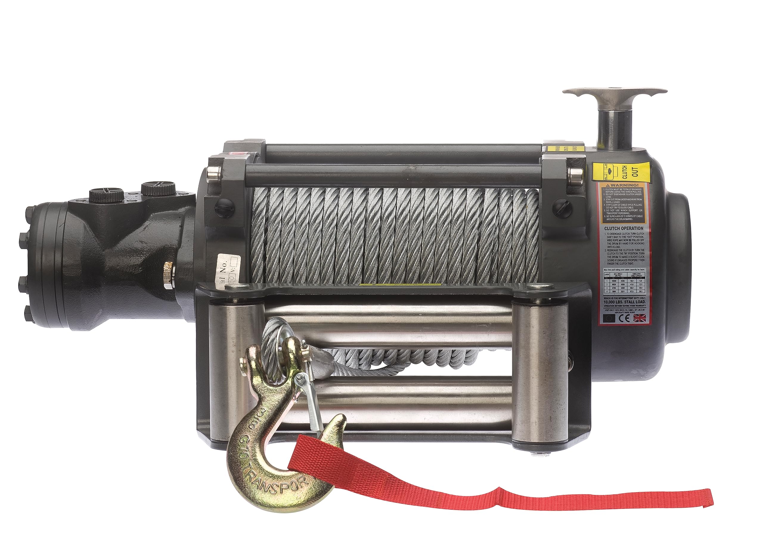 Warrior Winches C10000NH Hydraulic Winch