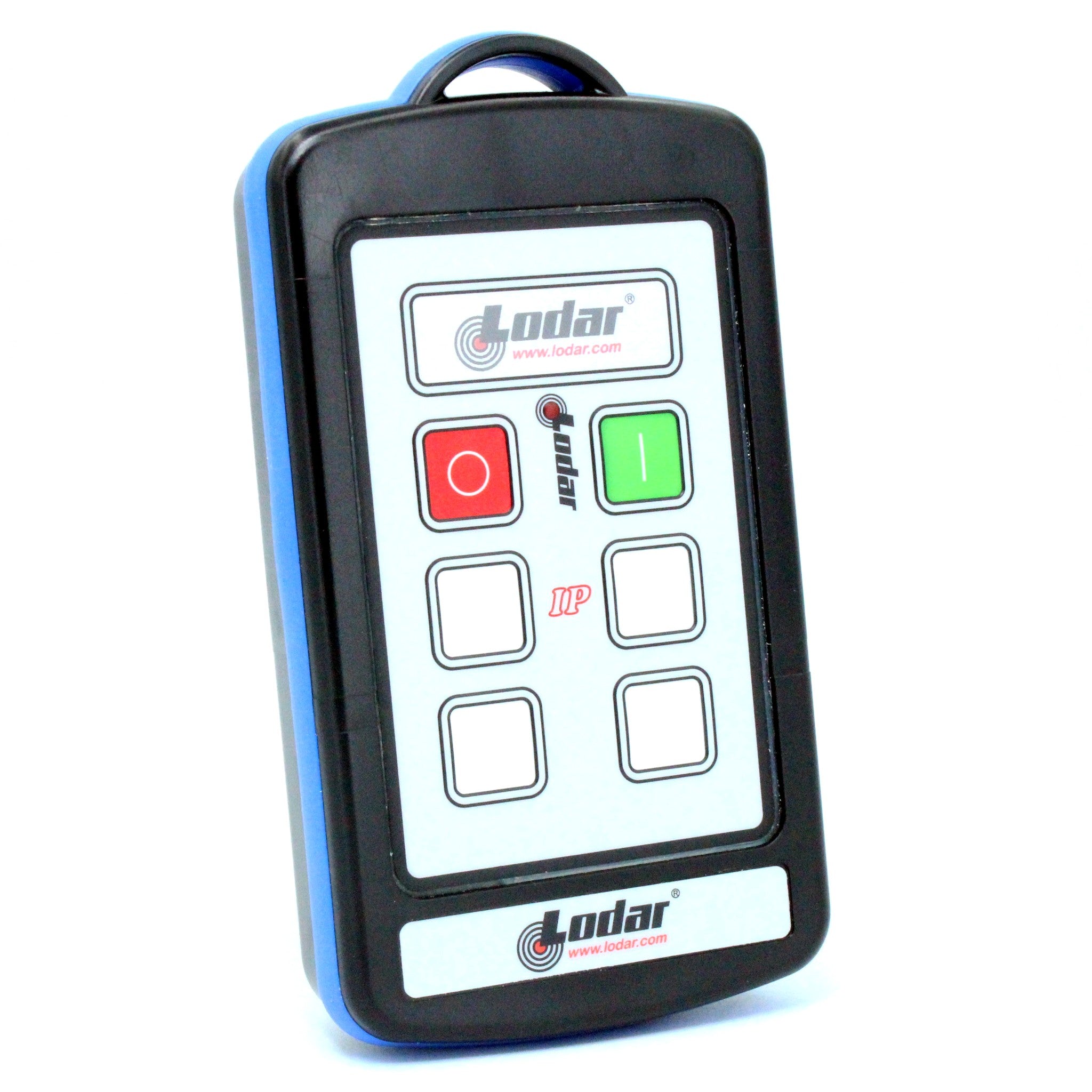 Lodar 92202TX-3 plain handset side profile showing black IP rated housing