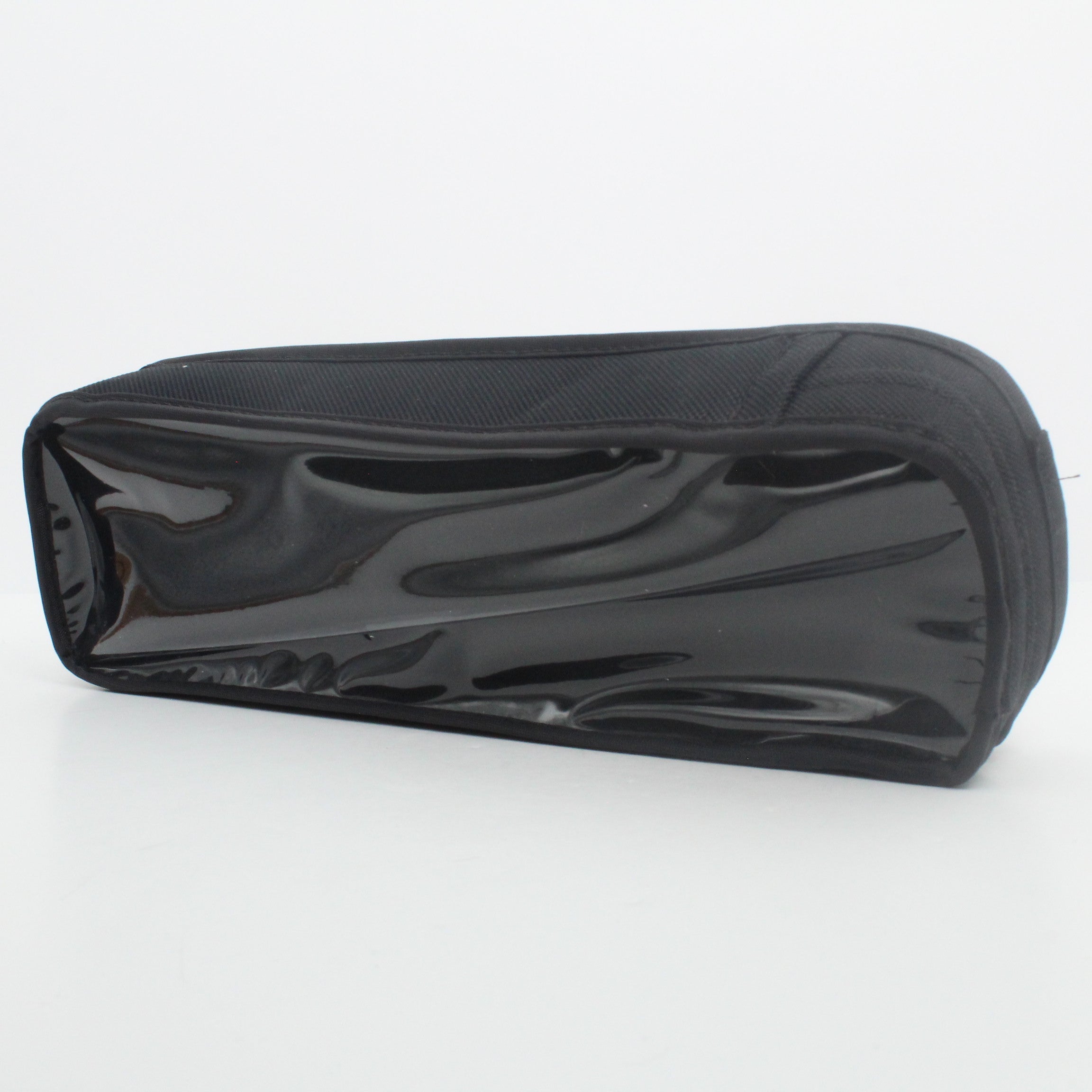 Lodar AC9807 16 function IP handset fabric case three-quarter view showing clear window