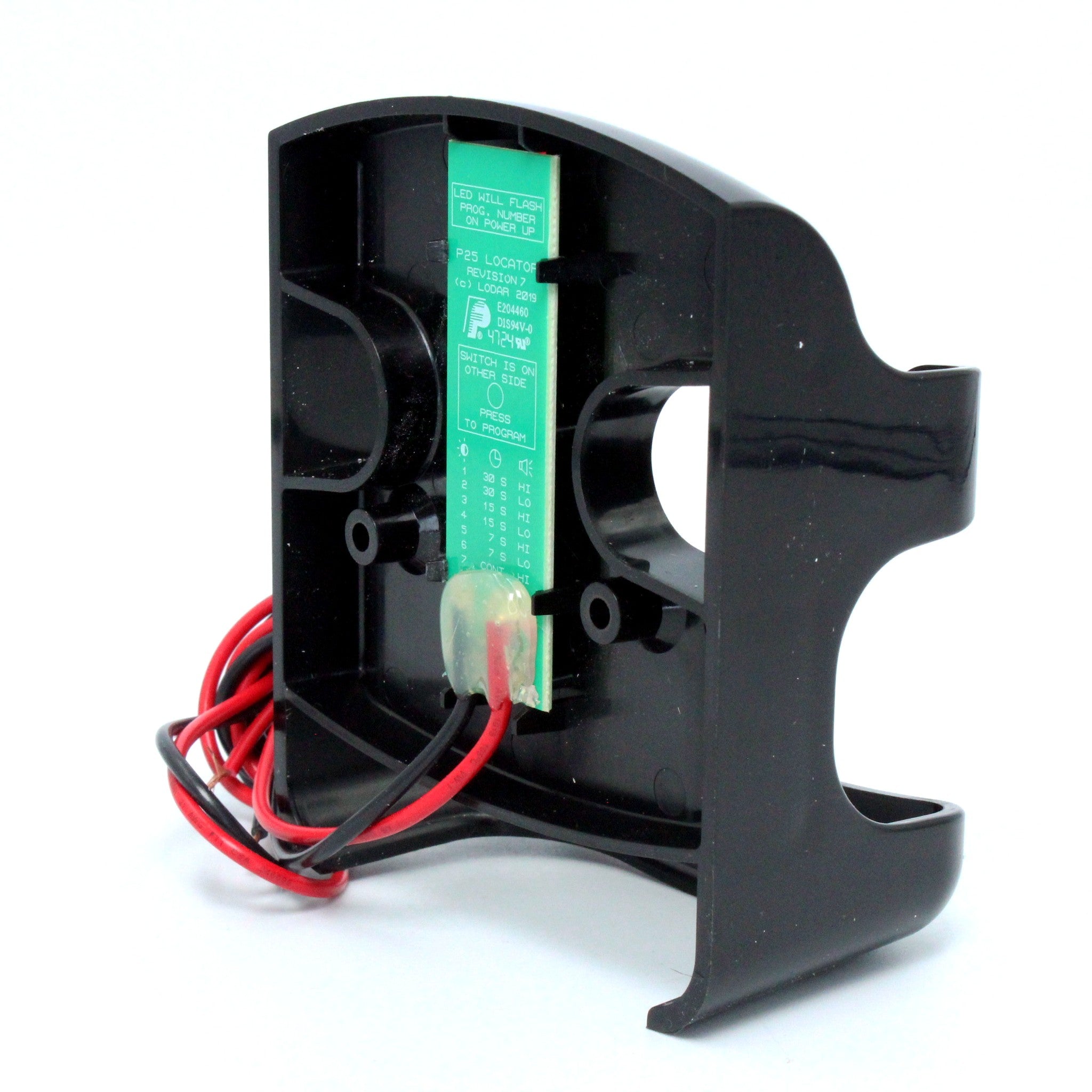 Lodar AC9813 handset holder with programmable alarm – rear view