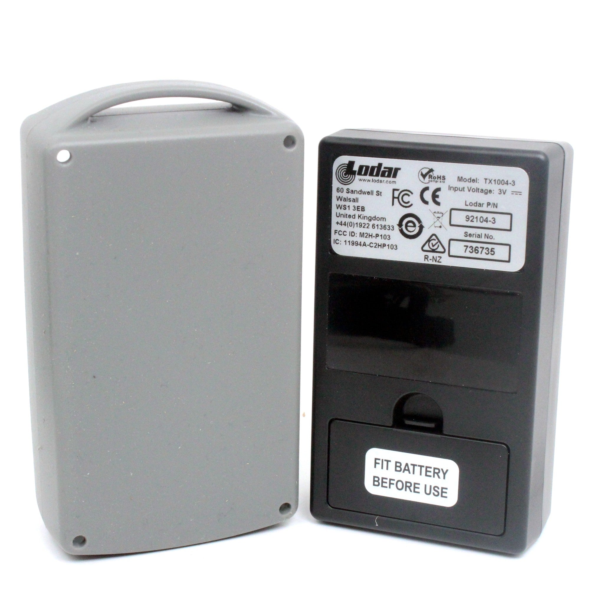 Lodar 92104-3 4 Function Wireless Remote Control Kit Custom Inserts